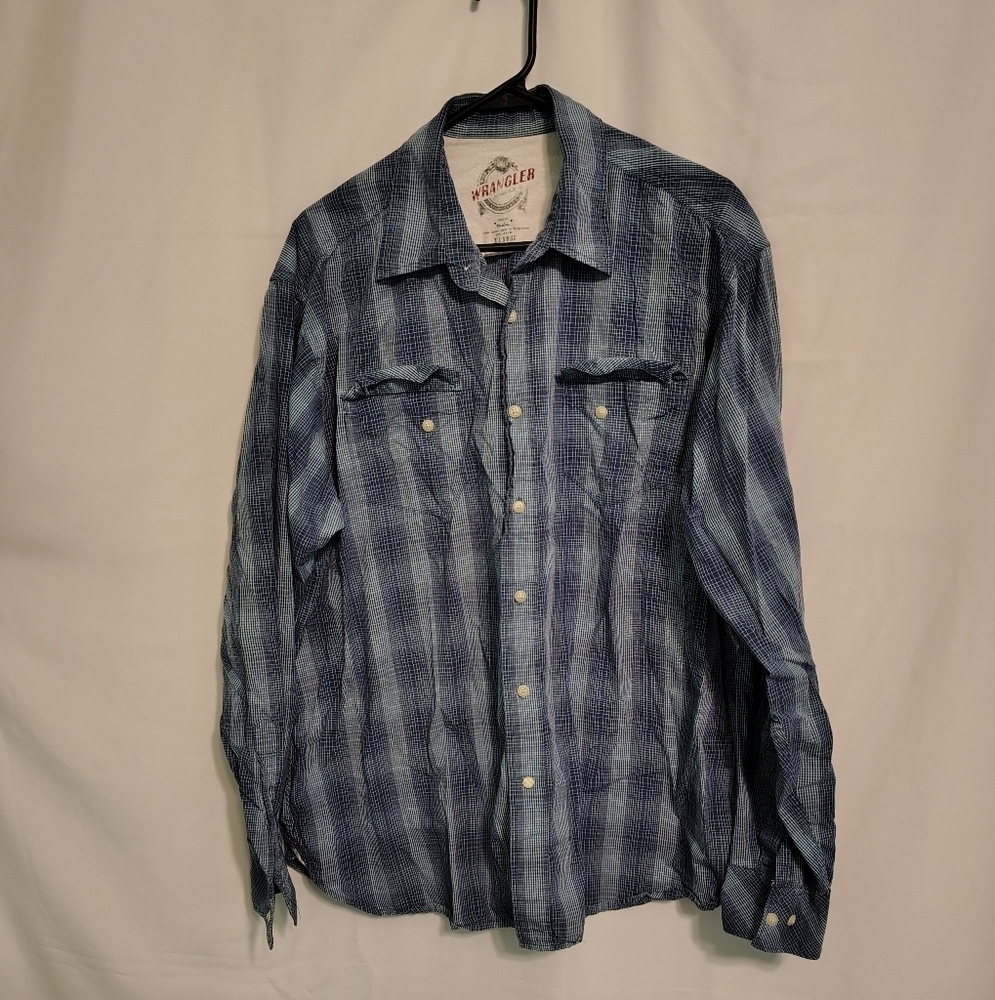 Wrangler Mens Long sleeve shirt size xl